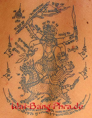 Hanuman Sak Yant tattoo