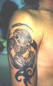 Movie Tattoo Alien