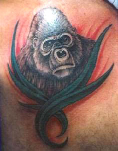 Gorilla tattoo