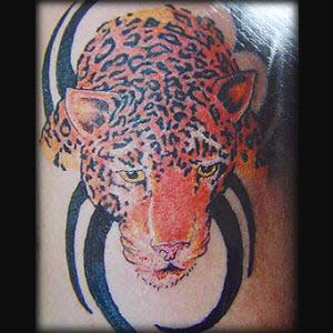 Leopard tattoo