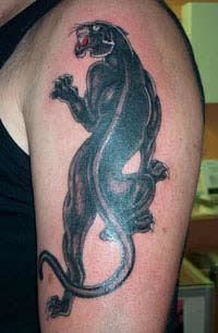 Black Panther tattoo