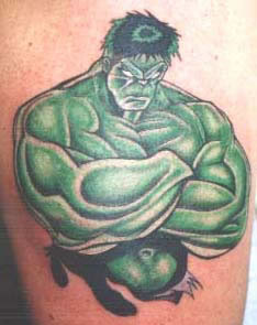 Hulk Hogan tattoo