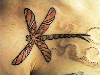 Dragonfly tattoo