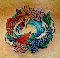 Koi carp Tattoo