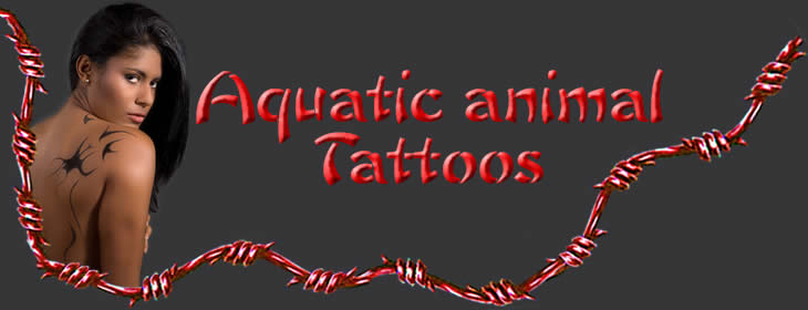 Aquatic animal Tattoos