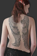 angelwing tattoo